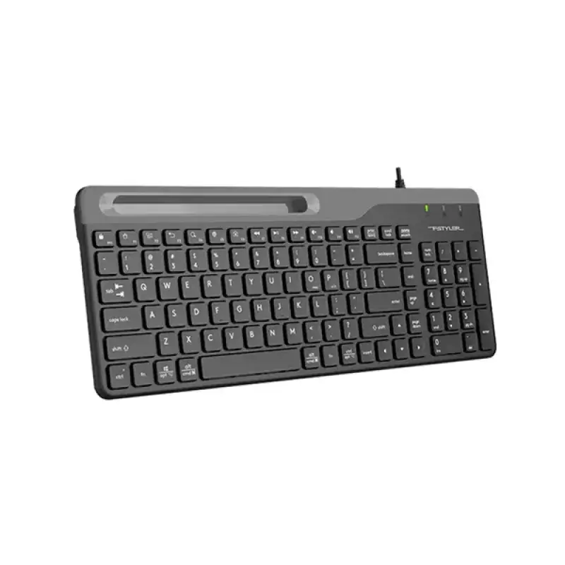 A4TECH FK25 Fstyler 2-Section Compact Keyboard Black